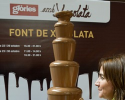Barcelona se viste de chocolate Barcelona se viste de chocolate