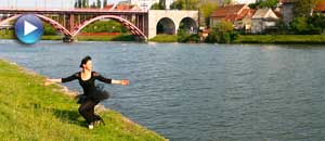 Puente sobre el r�o Drava en Maribor