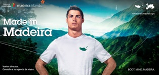 Cristiano Ronaldo, nueva imagen de Madeira