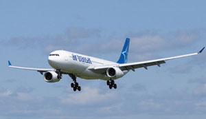 Air Transat celebra su quinto aniversario en el aeropuerto de El Prat Air Transat celebra su quinto aniversario en el aeropuerto de El Prat