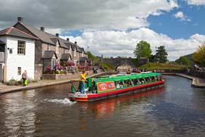 El canal Monmouthshire y Brecon