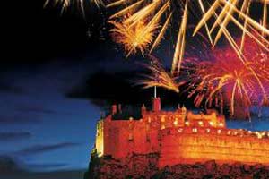 Fin de a�o en Edimburgo (Escocia)