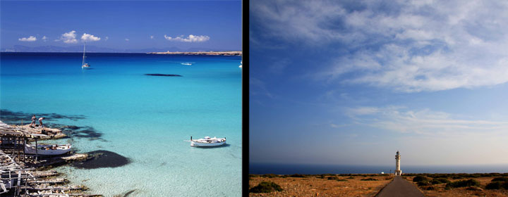Formentera y sus playas y paisajes