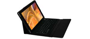 Ideal para viajes: funda y teclado inal�mbrico Bluetooth para Tablets