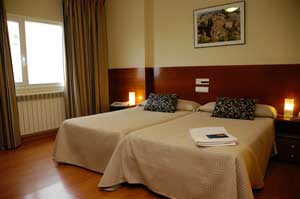 Habitación del Hotel Ciudad de Soria Habitación del Hotel Ciudad de Soria