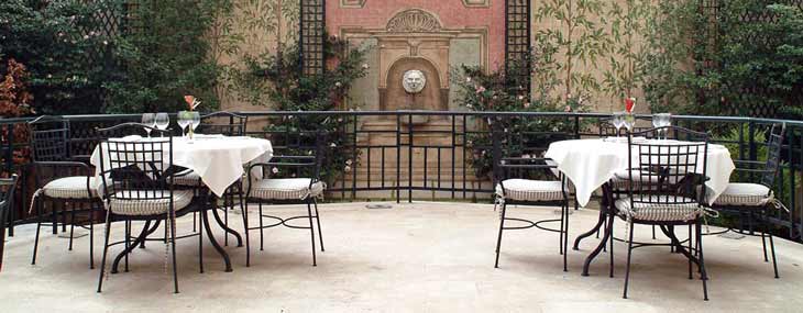 Terraza del Hotel Orfila