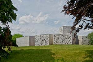 Vista exterior LAm: Philippe Ruault. © Manuelle Gautrand Architecture Vista exterior LAm: Philippe Ruault. © Manuelle Gautrand Architecture