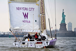Arrancan los actos del NY-BCN Transoceanic Sailing Record con los barcos listos para zarpar