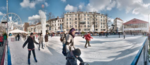 Pista de patinaje en Bruselas. � www.opt.be J.P. Remy