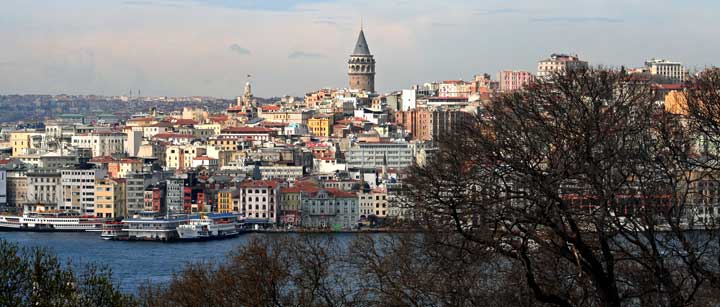 Vista de la Torre Galata