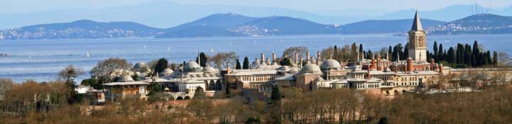 Vista del palacio de Topkapi desde la Torre Galata