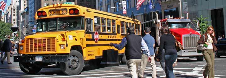 El tr�fico en Manhattan es incesante
