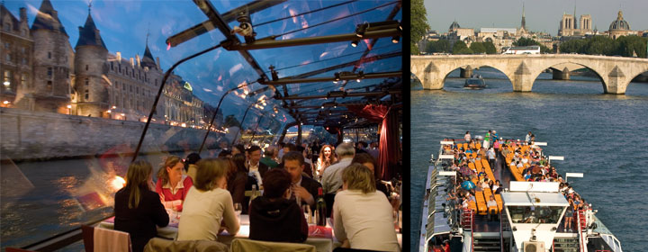 Otra manera de disfrutar de París es en un Bateaux Mouches por el río Sena © Paris Tourist Office