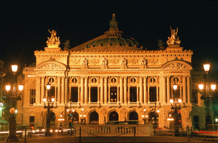 Fachada de la öpera de París © Paris Tourist Office